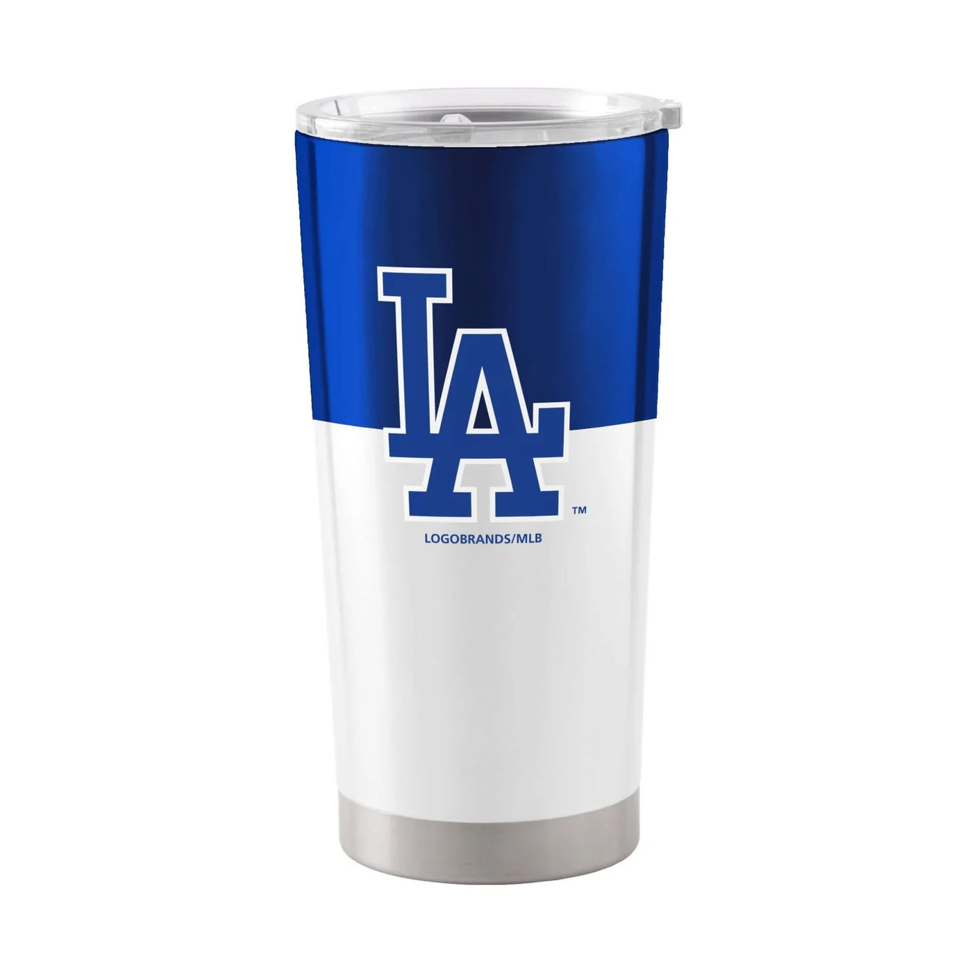 White and Blue Dodgers Tumbler