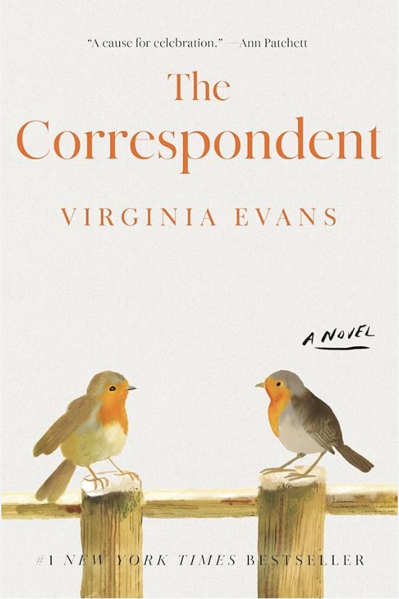 Book cover for The Correspondent, by Virginia Evans
